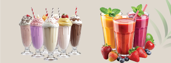 KPP Hotel shakes and smoothies